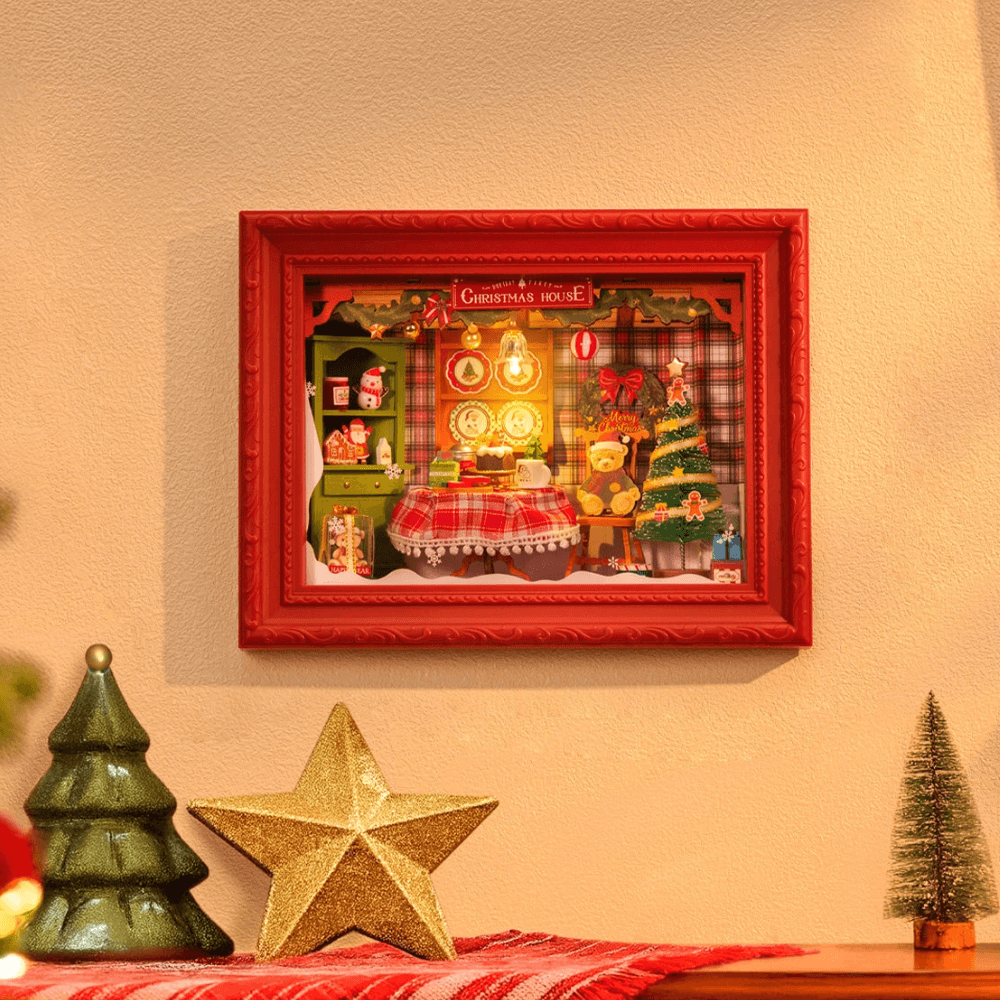 diorama noël décoration cadeau original à construire soi-même