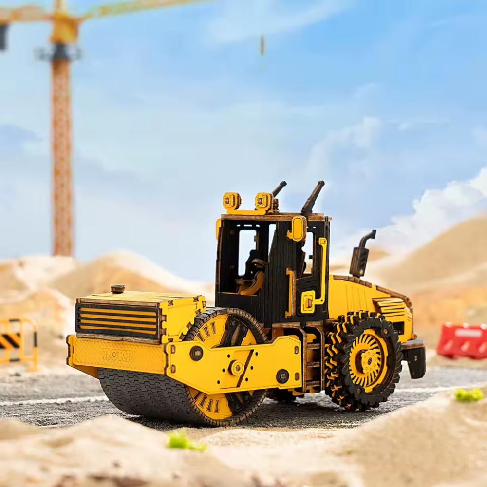 maquette en bois : Tracteur agricole
