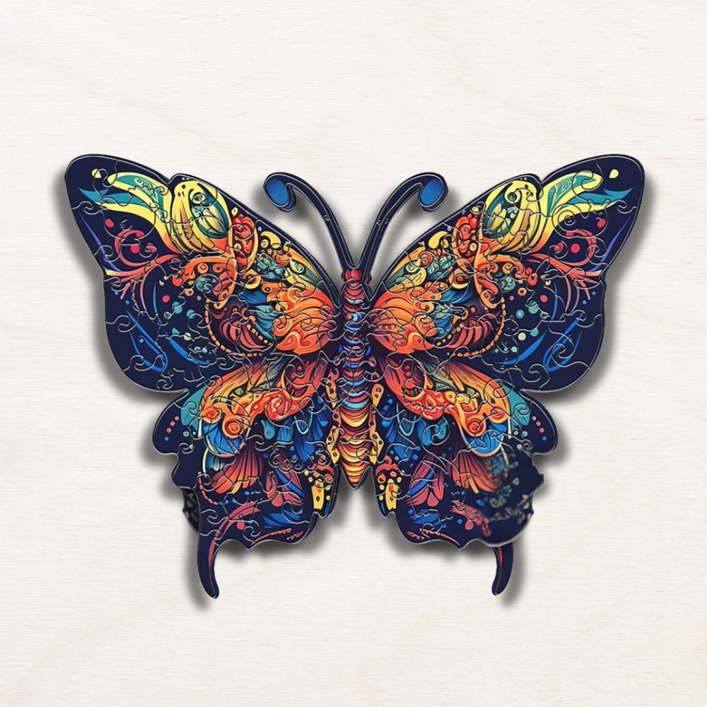 Puzzle en bois Papillon EcoCraft
