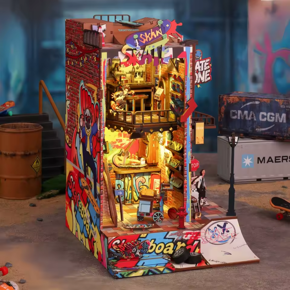 Book Nook Club de Skateboard EcoCraft