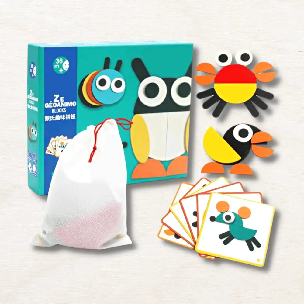 Tangram en bois animal ! EcoCraft