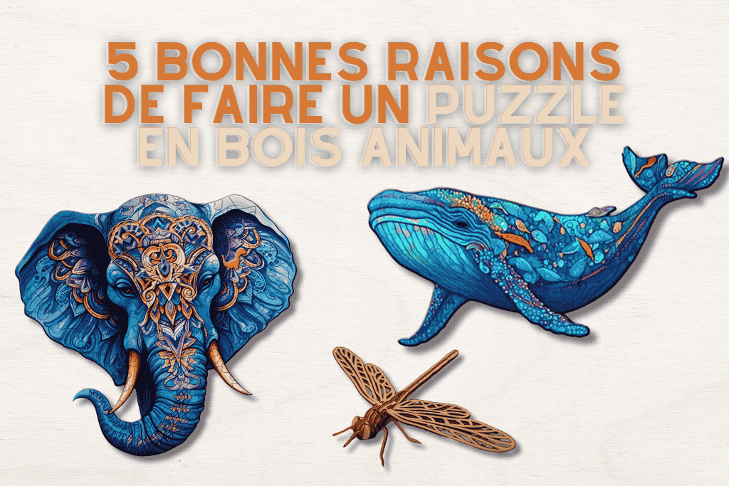 Puzzle En Bois 200 Pièces – Animaux Fantastiques – Papillon – 28,5x31,6 Cm – Dès 10 Ans – French Brand