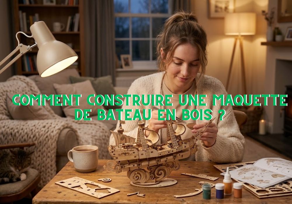 Comment construire une maquette de bateau en bois ?