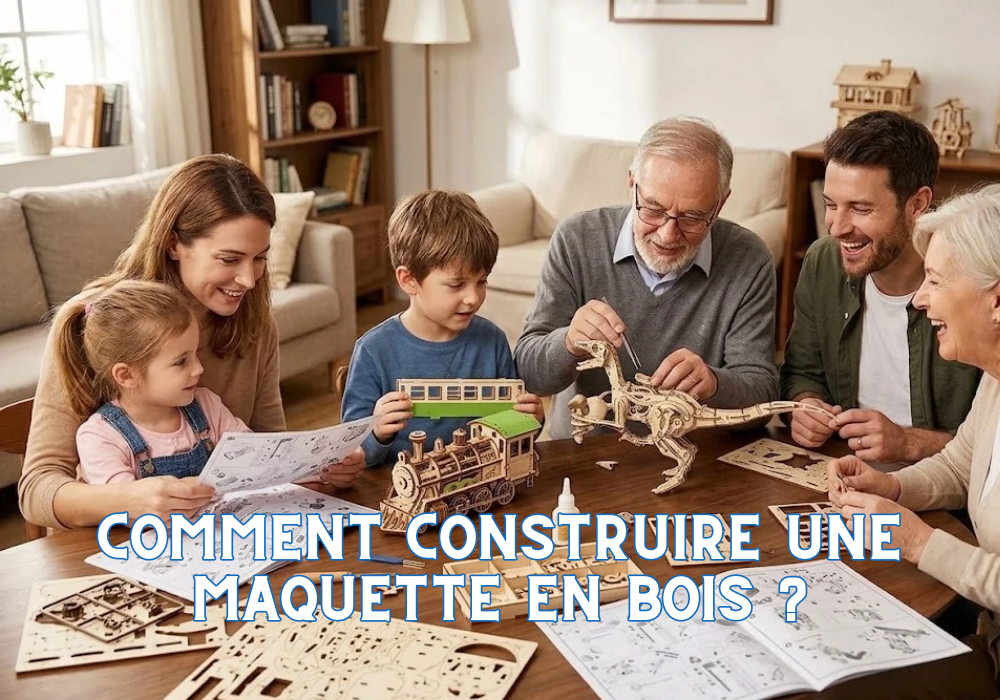 Comment construire une maquette en bois ?