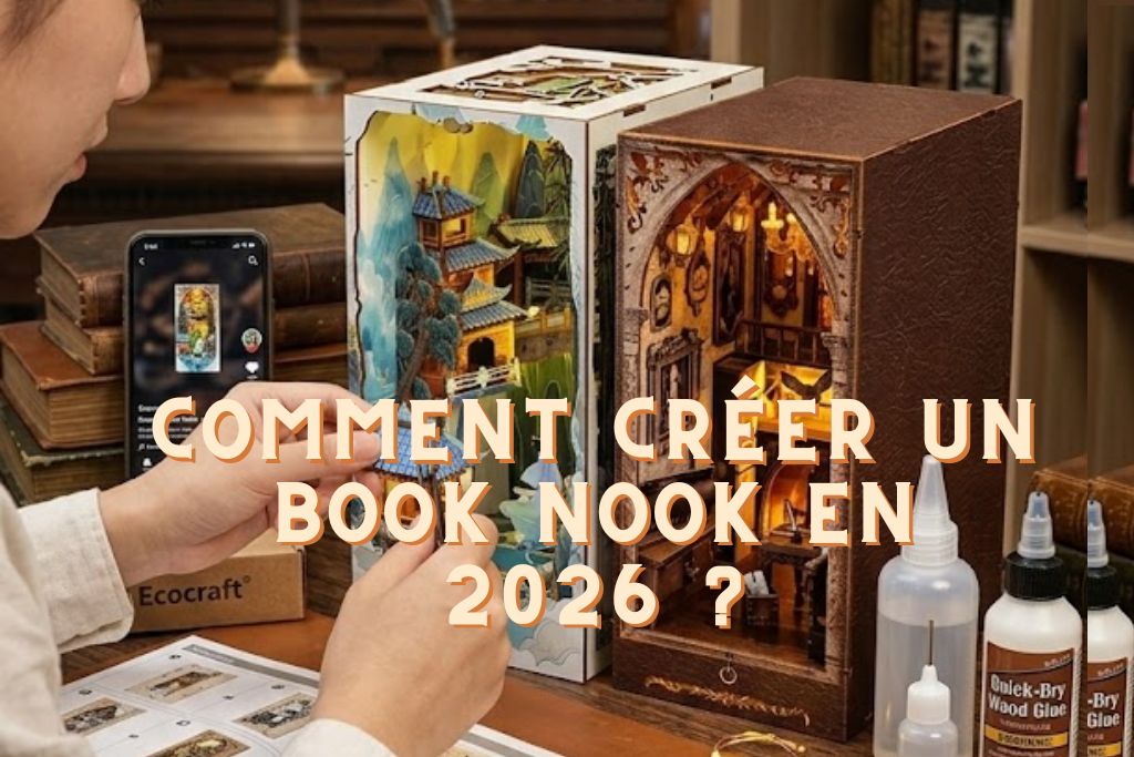 Comment créer un Book Nook bois facile pour débutants en 2026 ?