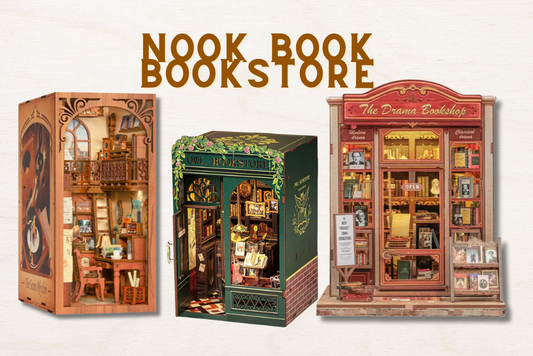Nook Book Bookstore : Plongez dans l'univers miniature des librairies enchantées