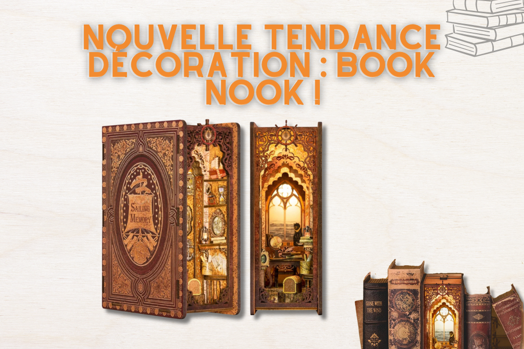 Nouvelle tendance décoration : Book Nook !