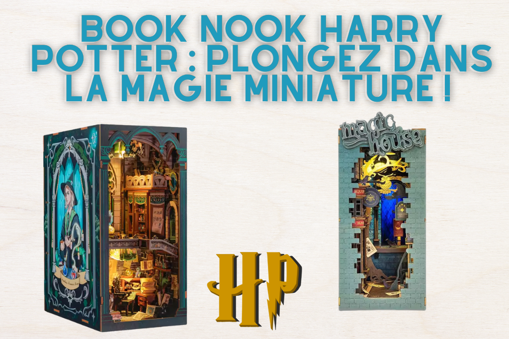 Book nook Harry Potter : Plongez dans la magie miniature !