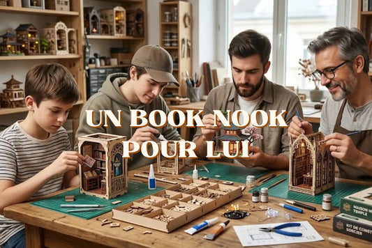 Book Nook cadeau pour lui : 4 idées selon son profil