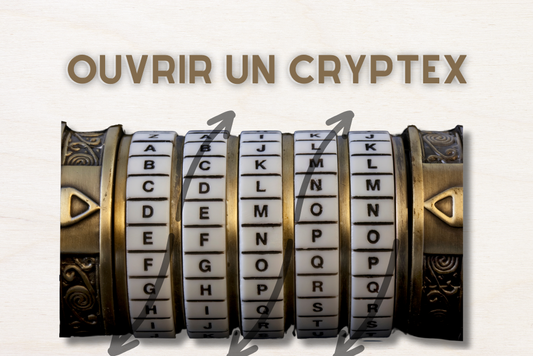 comment ouvrir un cryptex ?