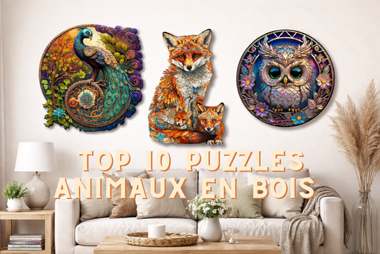 Top 10 puzzles animaux en bois : le cadeau magique et durable en 2026