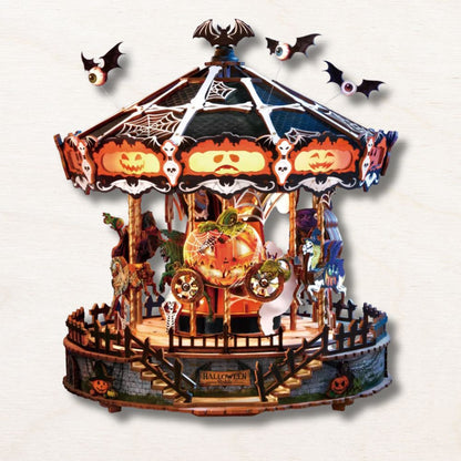 Puzzle 3d musique : Halloween