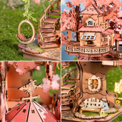 maquette en bois japon