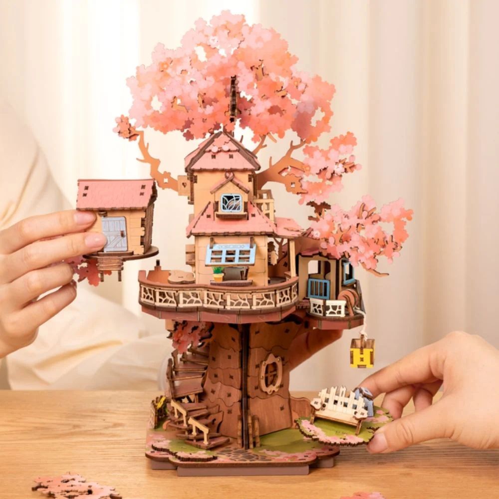 maquette en bois japon