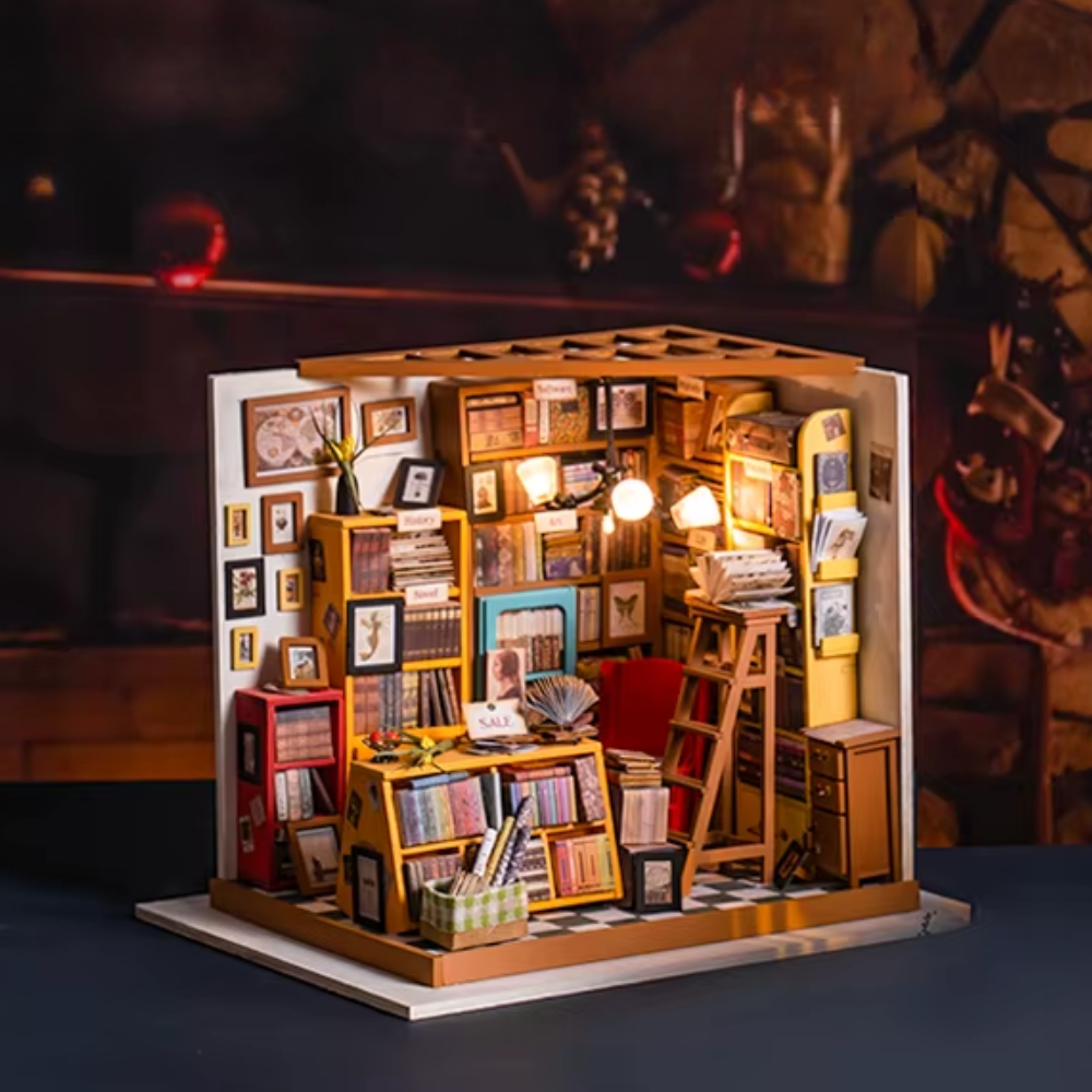 Maison Miniature - Librairie