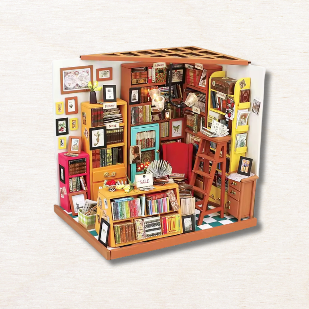 Maison Miniature - Librairie