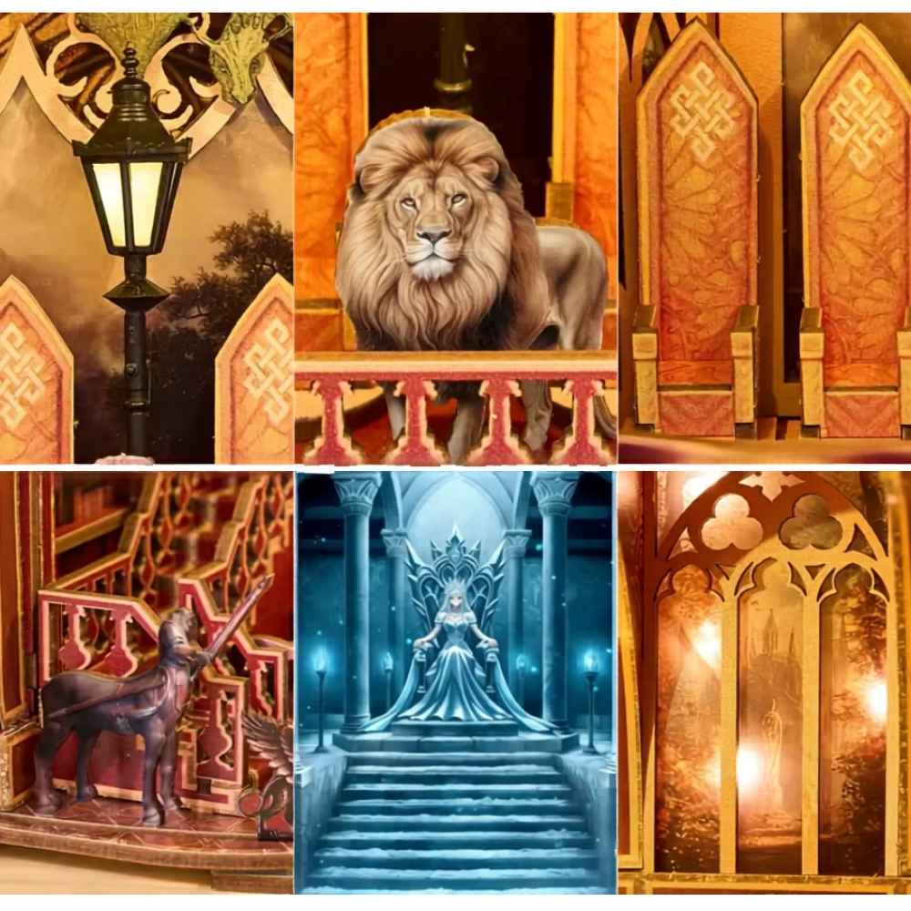 Book Nook Le Monde de Narnia