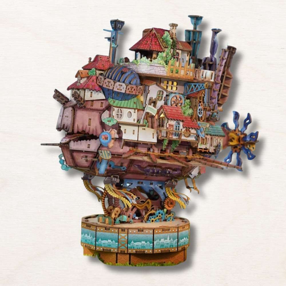 Puzzle 3D  Ghibli : Howl's Moving Castle
