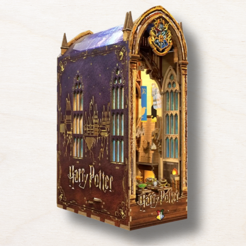 kit DIY book nook harry potter cadeau fan serre-livre étagère