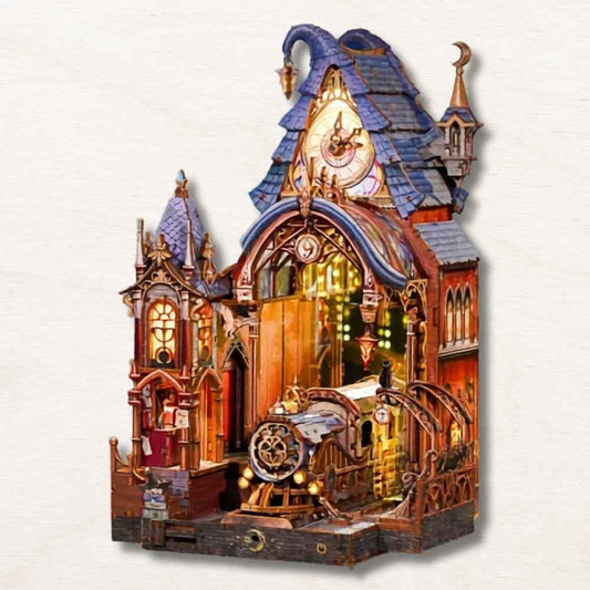 Book nook sorcier en forme de magic plateforme 9 3/4 