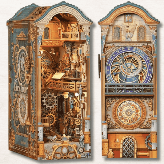 Book Nook Prague : Horloge astronomique EcoCraft