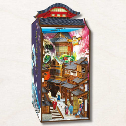 book nook ruelle japonaise DIY
