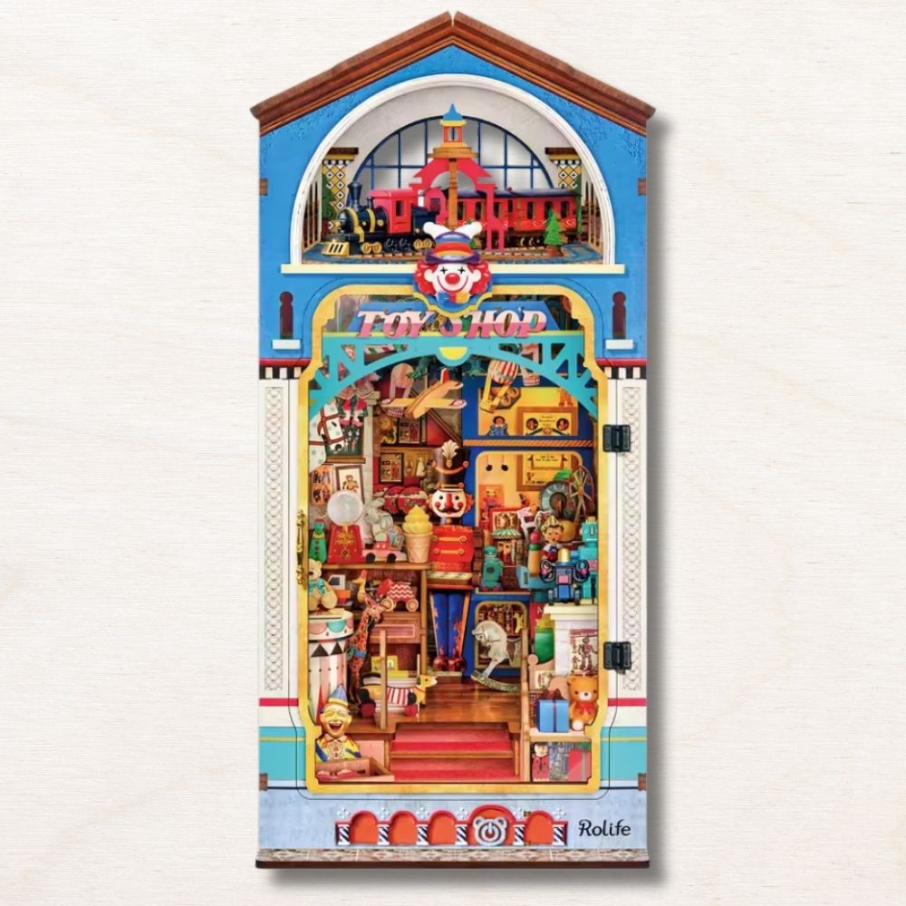 Book Nook en forme de toy shop