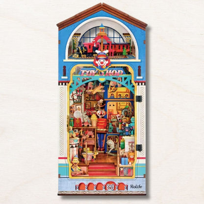 Book Nook en forme de toy shop