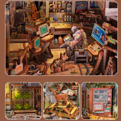 Book Nook Haven Zéro EcoCraft