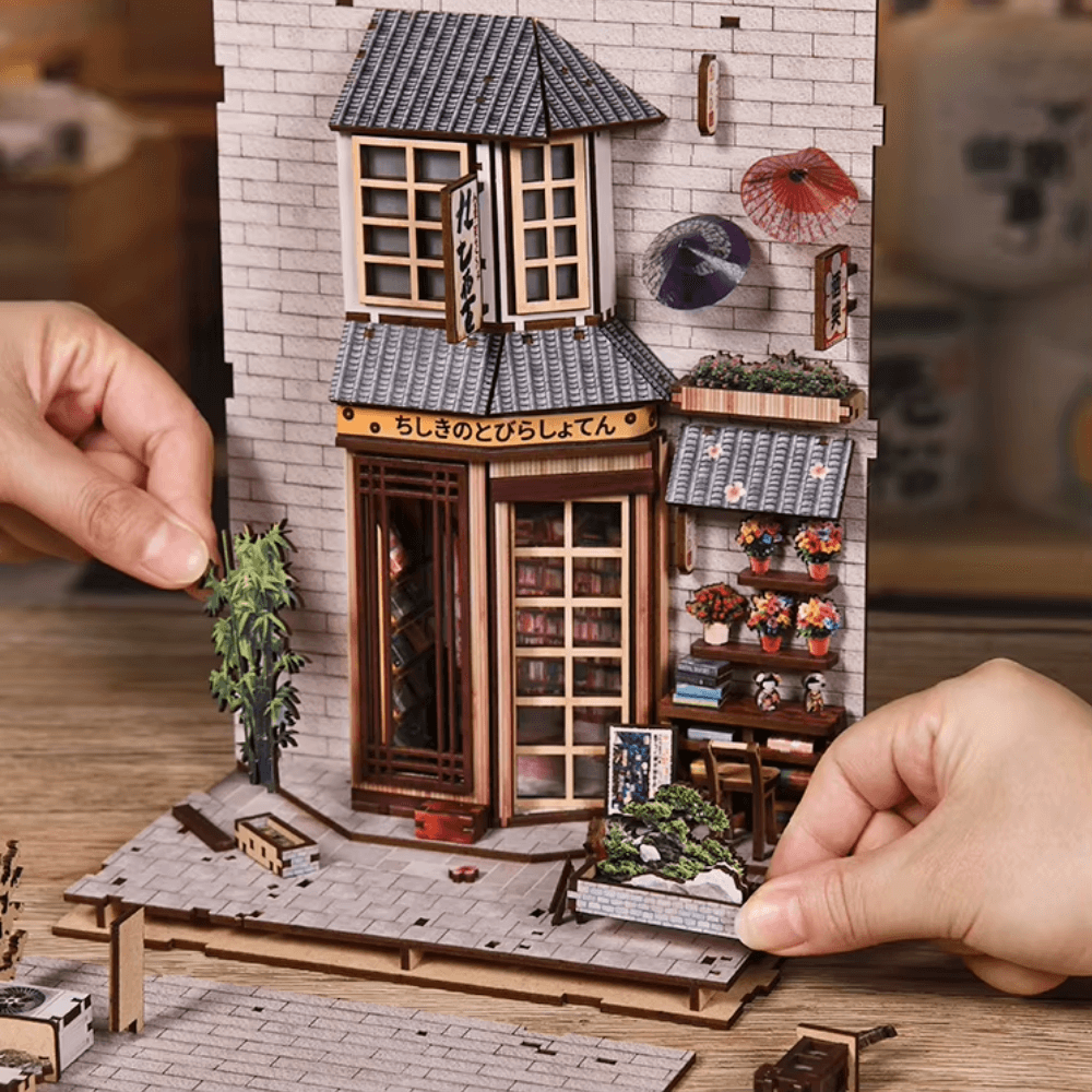 Book Nook Yokamachi : la ruelle des chats EcoCraft