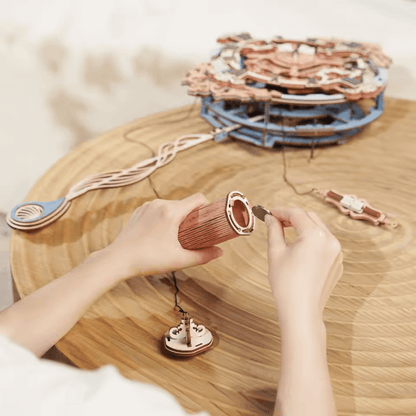 Puzzle 3D Bois Horloge Mécanique Renaissance EcoCraft