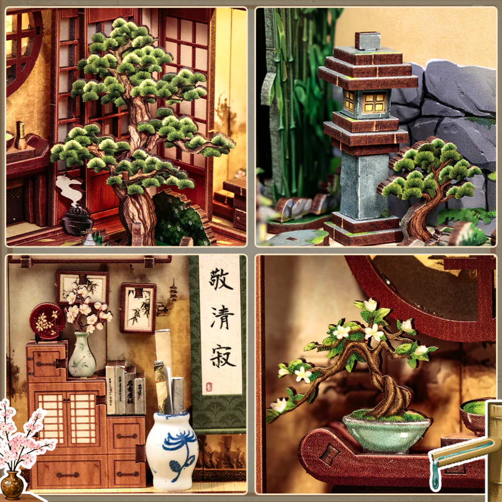 diy book nook japon : garden 