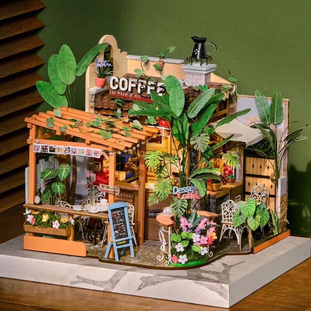 DIY Miniature House Leafree Café