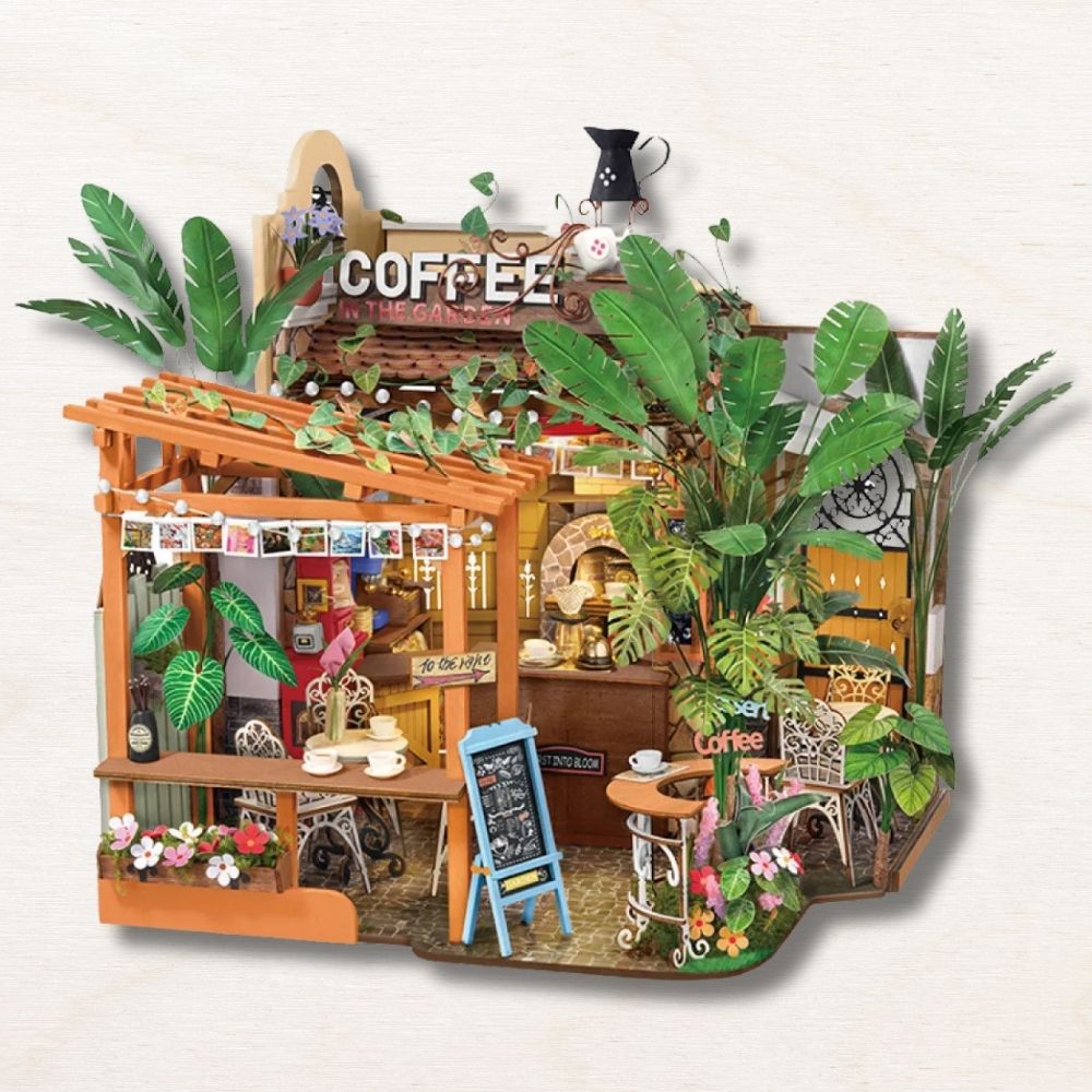 DIY Miniature House Leafree Café