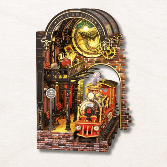 Maison Miniature Train - ZERO PIATFORM EcoCraft