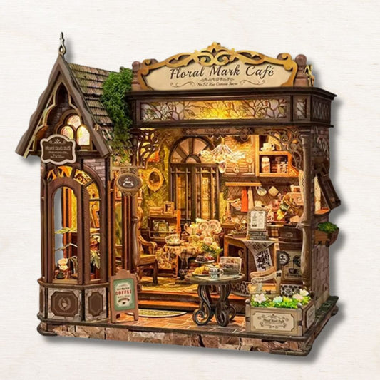 Floral Mark Café DIY Miniature Kit