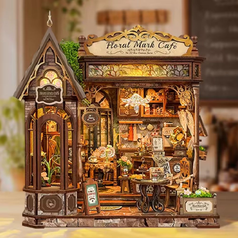 Floral Mark Café DIY Miniature Kit