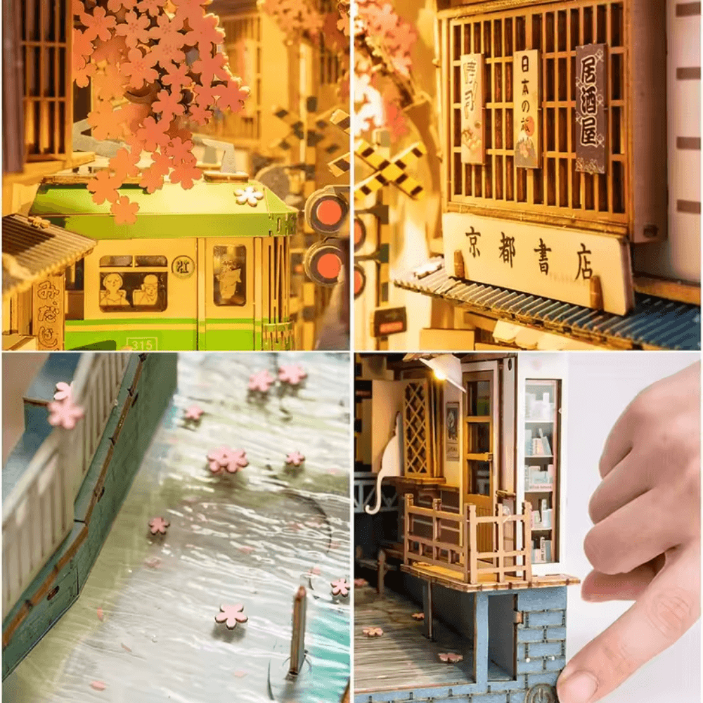 Book Nook Train Japonais