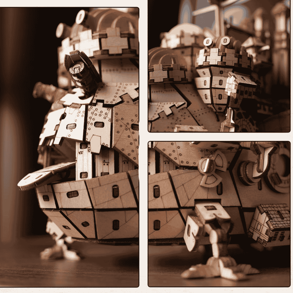 book nook ghibli : Le château ambulant EcoCraft