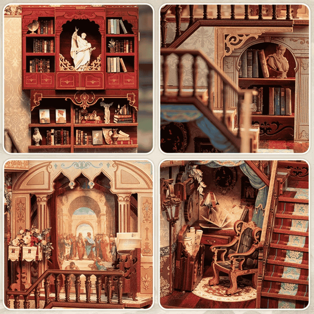 Library of Wisdom Book Nook