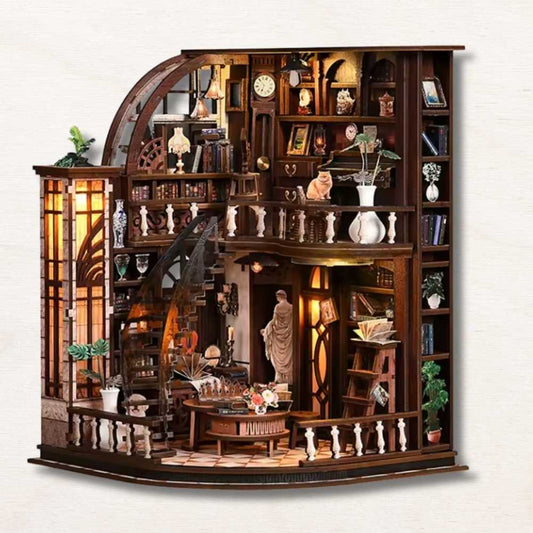 Maison Miniature : Bacchus Bookstore