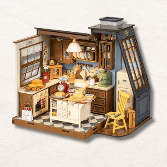 Maison Miniature à construire : Café EcoCraft