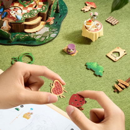 Maison Miniature à Construire : Forest Tea Party