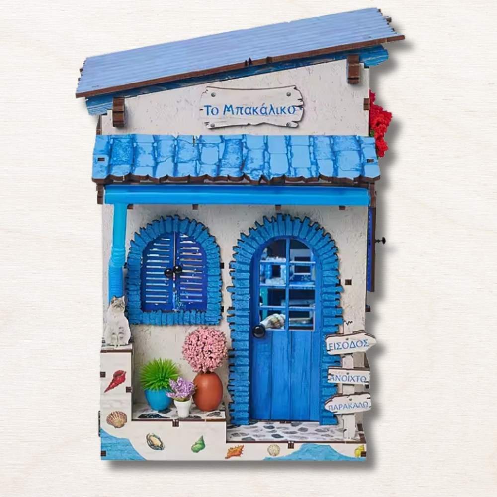 Maison Miniature Grèce Beach Corner