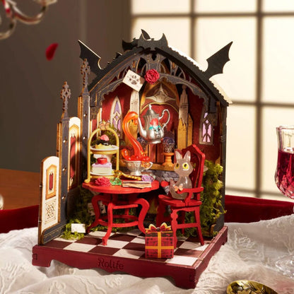 Maison Miniature Halloween : Rosa Salon