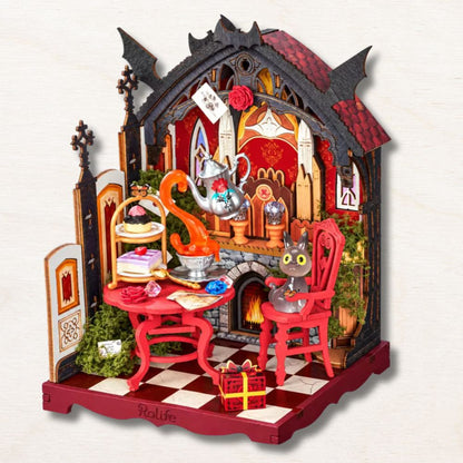 Maison Miniature Halloween : Rosa Salon