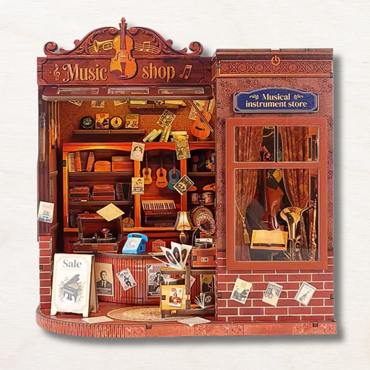 Maison Miniature : Music Shop
