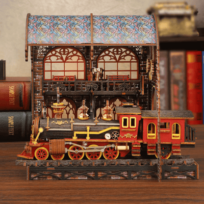 Maison Miniature Train - ZERO PIATFORM EcoCraft