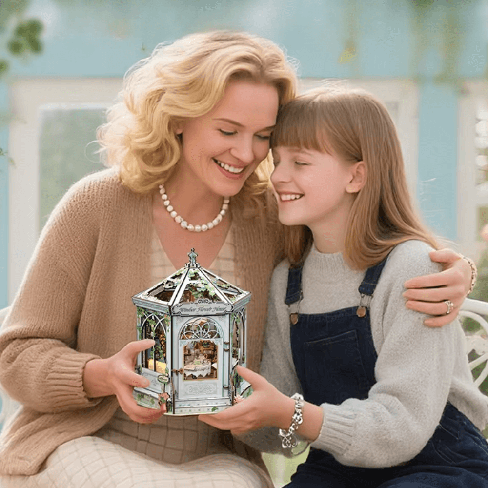 Maison Miniature : serre de Fleurs de Windsor EcoCraft