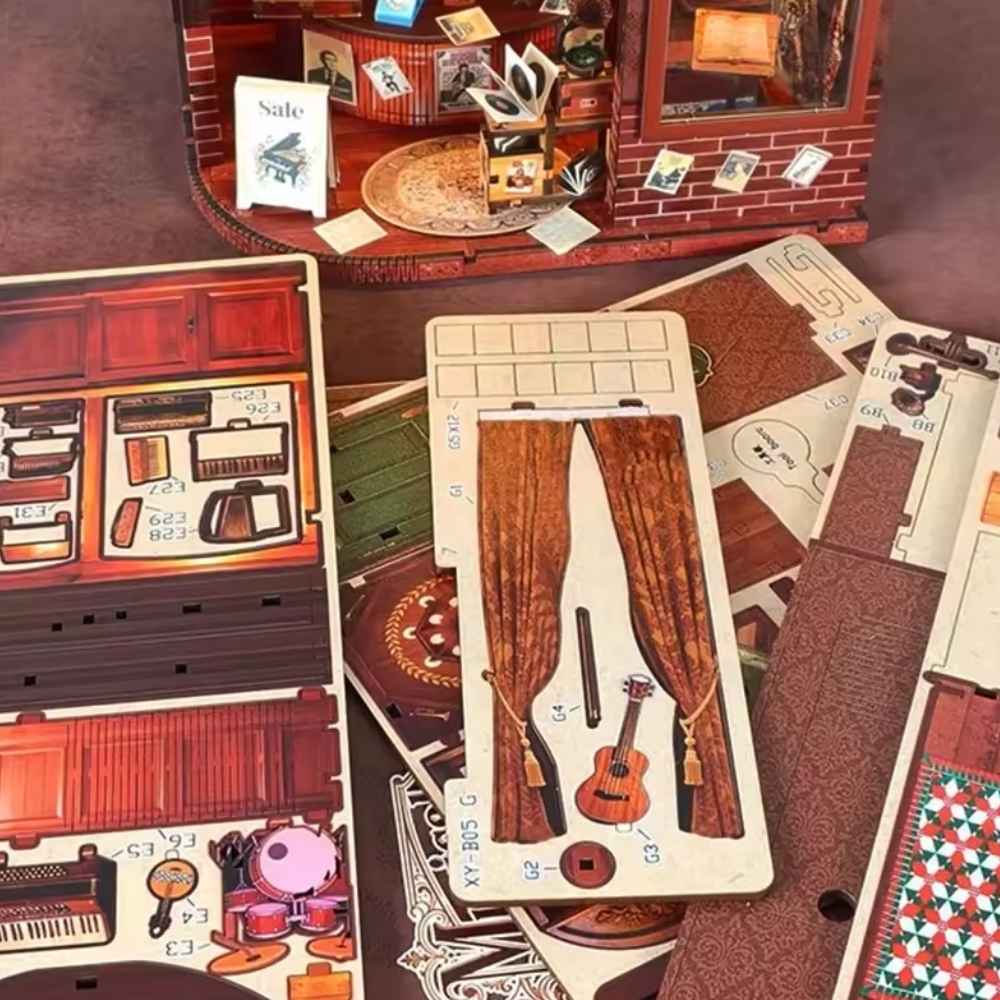 Maison Miniature : Music Shop